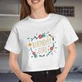 Birthday Girl Floral 1 Women Cropped T-shirt