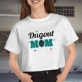 Dugout Mom Women Cropped T-shirt