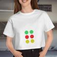 Pickleball Check Out My Six Pack Women Cropped T-shirt