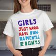 Girls Just Wanna Have Fundamental Rights Women Cropped T-shirt