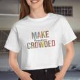 Make Heaven Crow Ded Leopard God Faith Christian Kid Women Cropped T-shirt