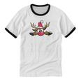 This Is My Christmas Pajama Christmas Reindeer Cotton Ringer T-Shirt