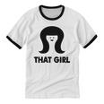 That Girl Cotton Ringer T-Shirt