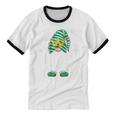 King Gnome Matching Family Gnomes Christmas Cotton Ringer T-Shirt