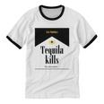 Los Sundays Tequila Kills The Boredom Sunday Club V2 Cotton Ringer T-Shirt