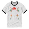 On The Naughty List And I Regret Nothing Christmas Cotton Ringer T-Shirt