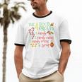 The 4 Elf Food Groups Christmas Candy Cane Cotton Ringer T-Shirt