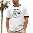 Mama Needs More Coffee Cotton Ringer T-Shirt