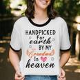 Handpicked Earth Grandma Heaven Cotton Ringer T-Shirt