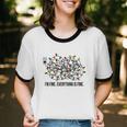 I'm Fine Everything Is Fine Christmas Cotton Ringer T-Shirt