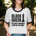 Inspiring Black Queen Cotton Ringer T-Shirt