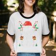 On The Naughty List And I Regret Nothing Christmas Cotton Ringer T-Shirt