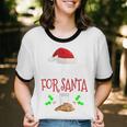 I Put Out For SantaChristmas Holiday Cotton Ringer T-Shirt