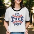 Tis The Season Baseball Mom Cotton Ringer T-Shirt
