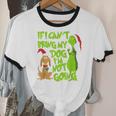 If I Can't Bring My Dog I'm Not Going Christmas Cotton Ringer T-Shirt