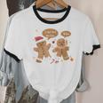 Christmas Cookie Gingerbread Oh Snap Baking Team Baker Cotton Ringer T-Shirt