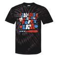 In My Baseball Poppy Era Groovy Baseball Pride Tie-Dye T-shirts Black Tie-Dye