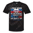 Beer American Flag 4Th Of July Merica Drinking Usa Tie-Dye T-shirts Black Tie-Dye