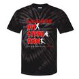 My Daughter Knows How To Hit Steal Run For Softball Mom Dad Tie-Dye T-shirts Black Tie-Dye
