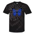 European Union Butterfly Pride European Union Flag Eu Tie-Dye T-shirts Black Tie-Dye