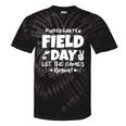 Field Day Kindergarten K Orange 2024 Boy Girl Teacher Tie-Dye T-shirts Black Tie-Dye