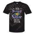 I'm The Youngest Sister Rules Don't Apply To Me Family Tie-Dye T-shirts Black Tie-Dye