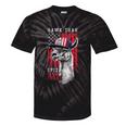 Hawk Tush Spit On That Thing Llama July 4Th Tie-Dye T-shirts Black Tie-Dye