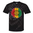 Junenth Sunflower African American Junenth Tie-Dye T-shirts Black Tie-Dye