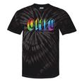 Ohio Lgbtq Pride Rainbow Pride Flag Tie-Dye T-shirts Black Tie-Dye