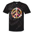 Peace Sign Love 60 S 70 S Hippie Outfits For Women Tie-Dye T-shirts Black Tie-Dye