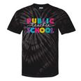 Public School Teacher Tie-Dye T-shirts Black Tie-Dye