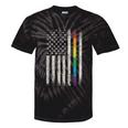 Rainbow Gay Pride American Flag Lgbt Gay Transgender Pride Tie-Dye T-shirts Black Tie-Dye