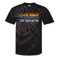 Vintage Rainbow Dude Just Taste Better Pride Gay Lgbtq Tie-Dye T-shirts Black Tie-Dye