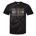 Washington Dc Pride Lgbt Rainbow Tie-Dye T-shirts Black Tie-Dye