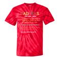 Dad Tax Definition Girl Boy Dad Father Husband Humour Tie-Dye T-shirts Black Tie-Dye