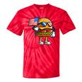 Fourth Of July Burger Hamburger 4Th Of July Boys Tie-Dye T-shirts Orange Tie-Dye