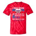 Beer American Flag 4Th Of July Merica Drinking Usa Tie-Dye T-shirts RedTie-Dye