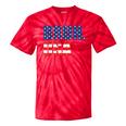 Bruh Usa 4Th Of July Patriotic American Flag Happy Women Tie-Dye T-shirts RedTie-Dye