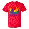 Electrician Rainbow Lgbtq Gay Pride Lesbian Retro Groovy Tie-Dye T-shirts RedTie-Dye