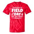 Field Day Kindergarten K Orange 2024 Boy Girl Teacher Tie-Dye T-shirts RedTie-Dye