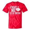 Fight Me U Lil Bitch Strong Goose Duck Gym Workout Fitness Tie-Dye T-shirts RedTie-Dye