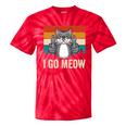 I Go Meow Singing Cat Meme Kitten Lovers Mom Women Tie-Dye T-shirts RedTie-Dye