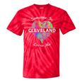 Hometown Rainbow Pride Heart Someone In Cleveland Loves Me Tie-Dye T-shirts RedTie-Dye