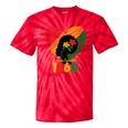 Junenth Black Remembering My Ancestors Tie-Dye T-shirts RedTie-Dye