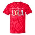 Lola One Loved Lola Mother's Day Tie-Dye T-shirts RedTie-Dye