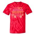 In My Muscle Mom Era Mommy Gymer Happy Mother's Day Tie-Dye T-shirts RedTie-Dye