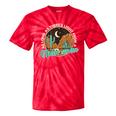 Neon Moon Cactus Country Mountain Vintage Retro Western Cow Tie-Dye T-shirts RedTie-Dye