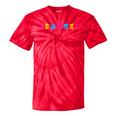 Pan Pride Pansexual Lgbtq Moon Phase Subtle Lgbt Gay Pride Tie-Dye T-shirts RedTie-Dye