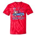Patriotic Godmom 4Th July American 4Th 7 Family Tie-Dye T-shirts RedTie-Dye