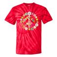 Peace Sign Love 60 S 70 S Hippie Outfits For Women Tie-Dye T-shirts RedTie-Dye